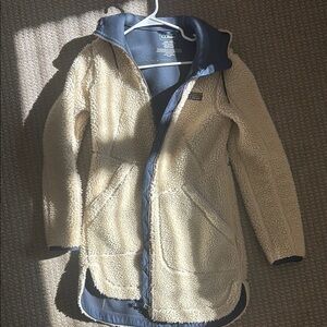 L.L. Bean Cream Fleece Jacket